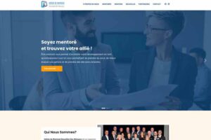 Site web Cellule de Mentorat Roussillon Des Moissons par WPlook Studio