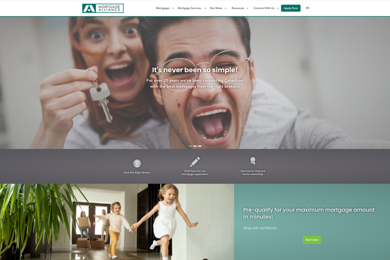 Mortgage Alliance site web de courtage hypothécaire